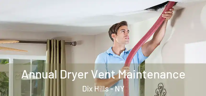  Annual Dryer Vent Maintenance Dix Hills - NY