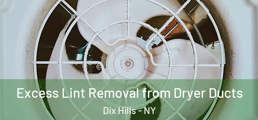 Excess Lint Removal from Dryer Ducts Dix Hills - NY